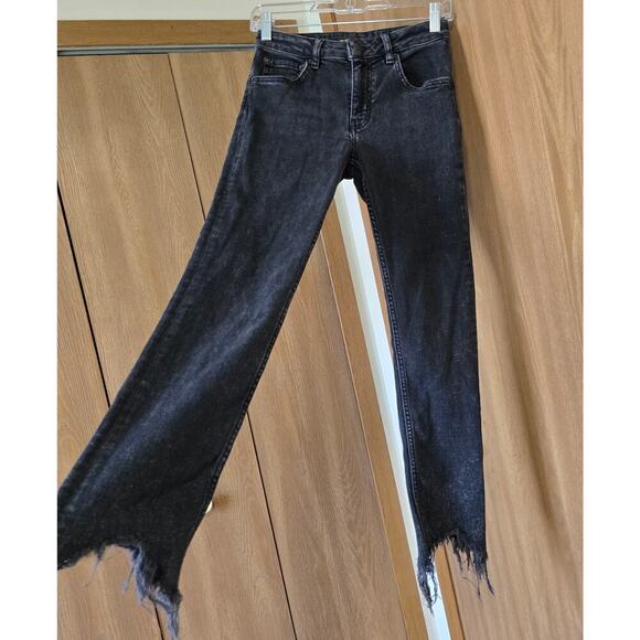 Maje Slim Straight Cut Ripped Jeans - Picture 4 of 10